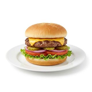 Hamburguesa Con Queso