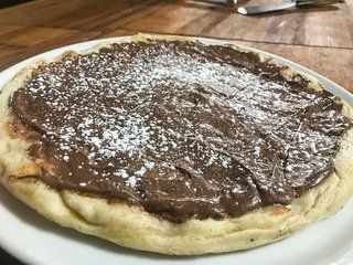 Pizza con Nutella