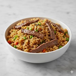 Arroz Frito Con Ternera