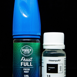 Набір Для Приготування Сольової Рідини Dinnerlady Освіжаюча Мята 30ml 50 Mg