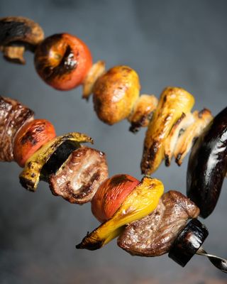 Мякоть говядины с овощами