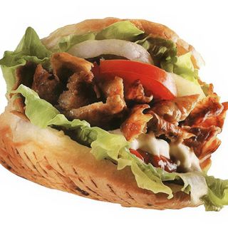 2 Pita Kebab Mixto