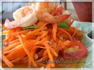 Som Tam with Carrot