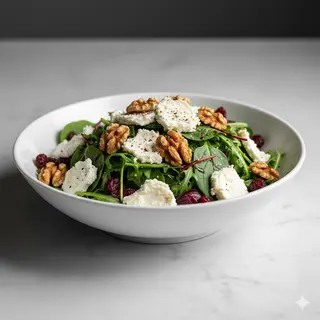Ensalada Queso De Cabra Y Nueces
