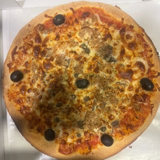 Pizza Pequeña De Salmón (24 Cm.)