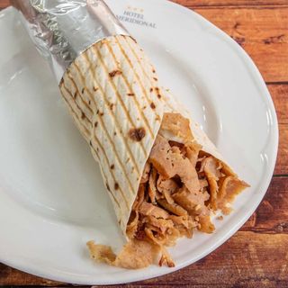 10. Rollo Kebab Pequeño Solo Carne