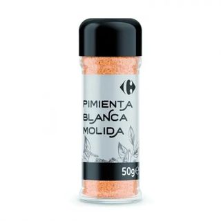 Pimienta Blanca Molida Carrefour 50 Gr.
