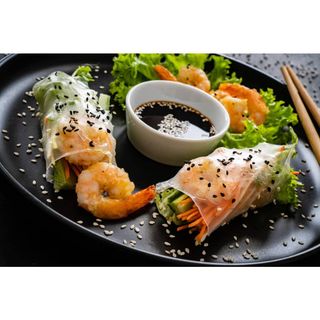 Pan Fried Ricepaper Dumpling