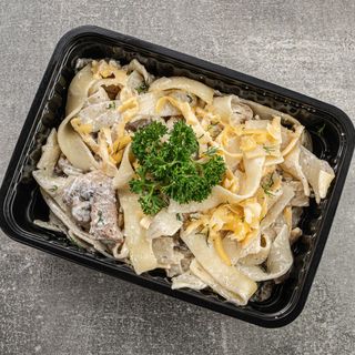 Фетучини с курицей