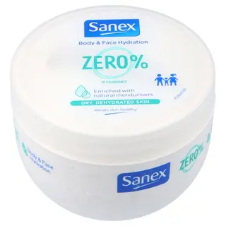 Crema Hidratante Zero% Piel Seca Sanex 250 Ml