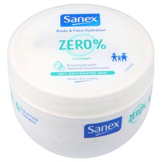 Crema Hidratante Zero% Piel Seca Sanex 250 Ml
