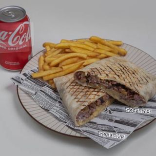 Meńu Taco frances, Doble carne de ternera picado