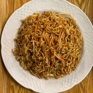Yakisoba tallarines finos con verduras