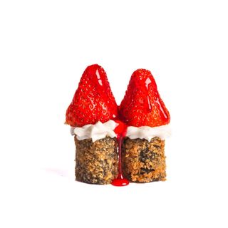 86-.Maki frito de Fresa(8U)