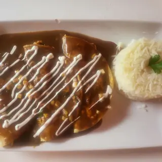 Enchiladas de Mole
