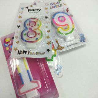  Les Bougies chiffre (la pièce)