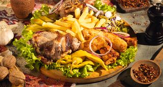 მწვადის ასორტი