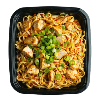 Wok De Tallarines Con Pollo Al Curry