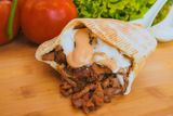 Gyros En Pita Sin Ensalada