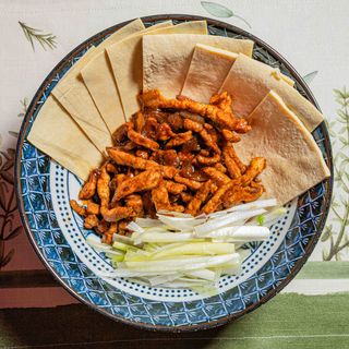 Lonza di maiale saltata in salsa di soia dolce