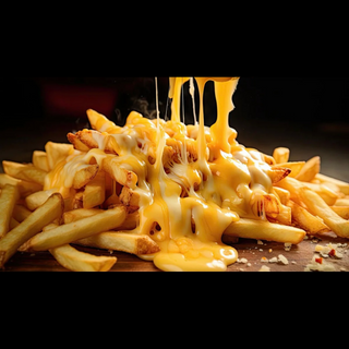 Patatas con mozarella 