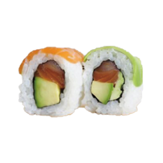 95. Pasión salmón roll (4 pzs.)