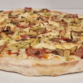 Pizza Barbacoa Fusión (Familiar)