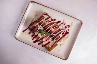 Palačinke sa nutelom i malinom