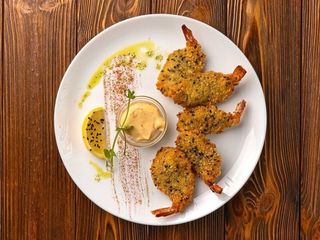 Креветки-панко з чорним кунжутом (190g)