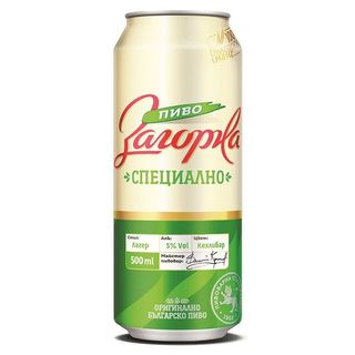 Бира Загорка специално кен (500мл)