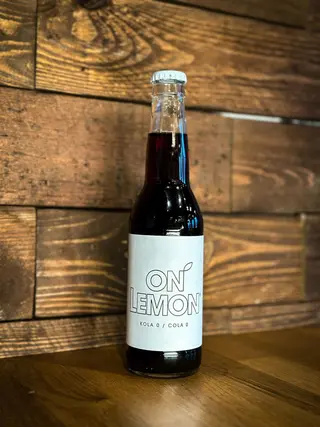 On lemon Cola Zero