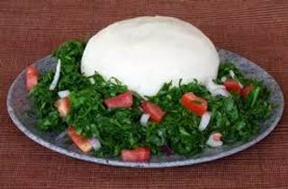 Veggies( Managu,Cabbage, Sukuma)With 2 Chapati/Ugali