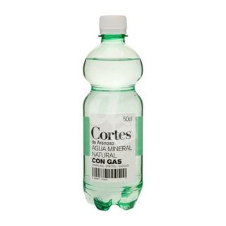 Agua con gas (500 ml.)