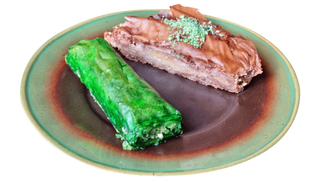 Baklawa czekoladowa + pistacjowa