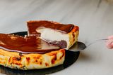 Tarta De Cheesecake Con Chocolate Peq