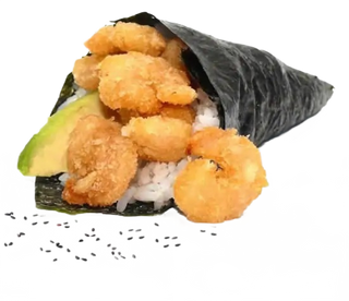 E27. Temaki de Gambas (2 uni.)