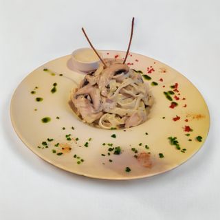 Tagliatelle Poulet Aux Champignons