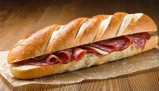 Panino con salame