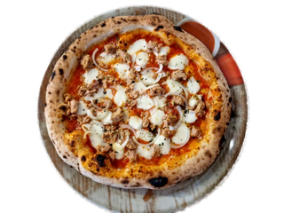 Pizza tonno e cipolla