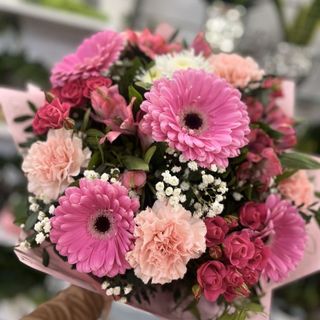 Bukiet Gerberek Różowy