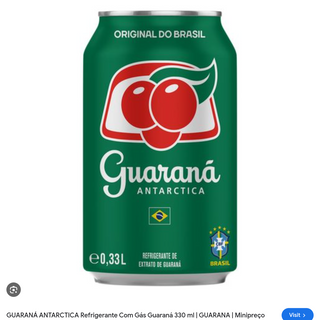 Guarana Antarctica 33cl
