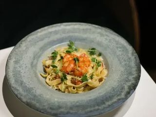 Фетучіні з морепродуктами