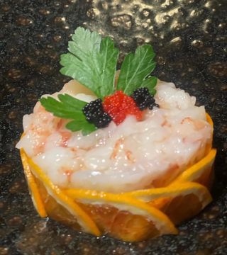 Tartara di gambero argentino