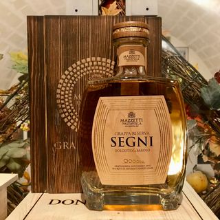 Grappa Mazzetti Segni 700ml scatola legno