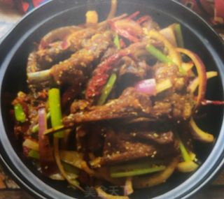 Бараньи ребра в казане