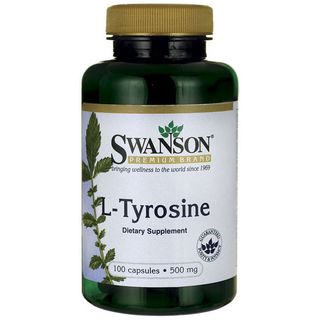 L- Tyrozyna 500mg L- Tyrosine 100 kapsułek SWANSON
