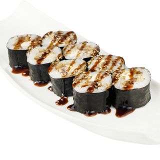 Мини роллы с угрем