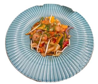 166.Krewetki sosie pikantnym