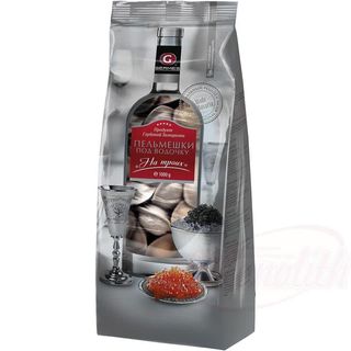 Pelmeni sa svinjskim i goveðim mesom, za duboko zamrzavanje "Na troich"