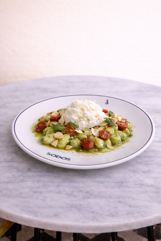 PASTA GNOCCHETTI BURRATA PESTO